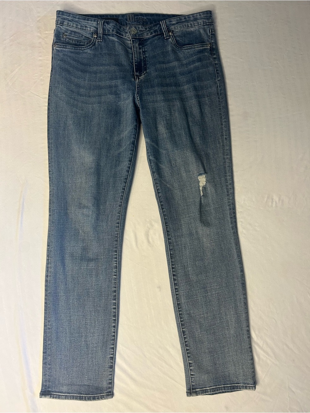 Kut from the Kloth Katy Boyfriend Women’s Size 12 Light Wash Denim Jeans